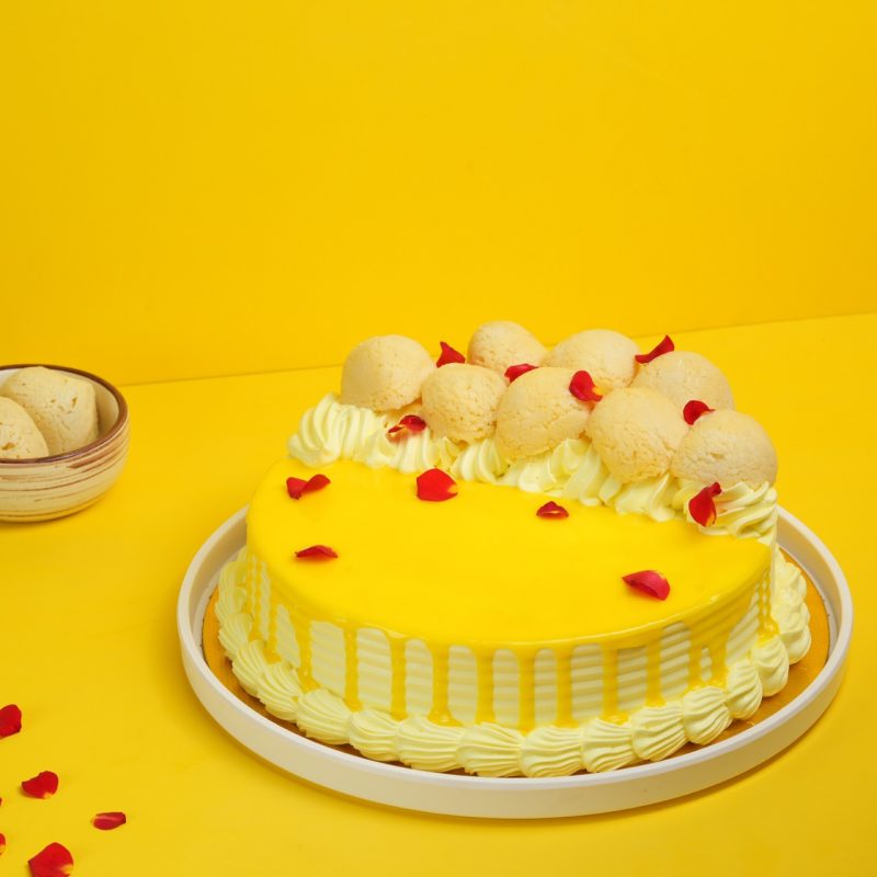 Rasmalai cake from Dolphin Bakers